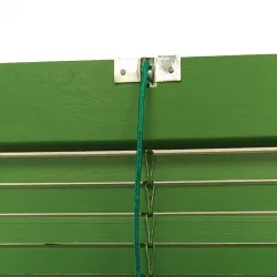 Precio Persiana Alicantina de Madera Pintado Verde