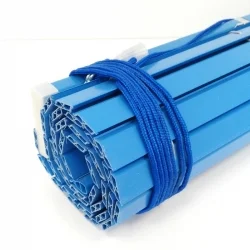 Persiana Alicantina de PVC Plástico Cor Azul