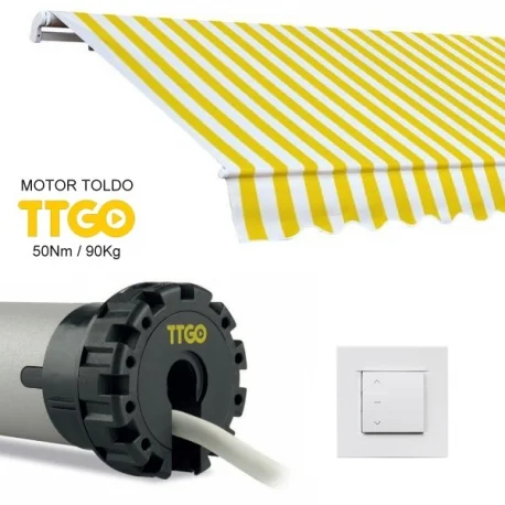 MOTOR TOLDO CON CABLE 50Nm/95Kg TTGO NICE