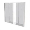 Mosquitera Enrollable Lateral Doble L-2005 2 Hojas