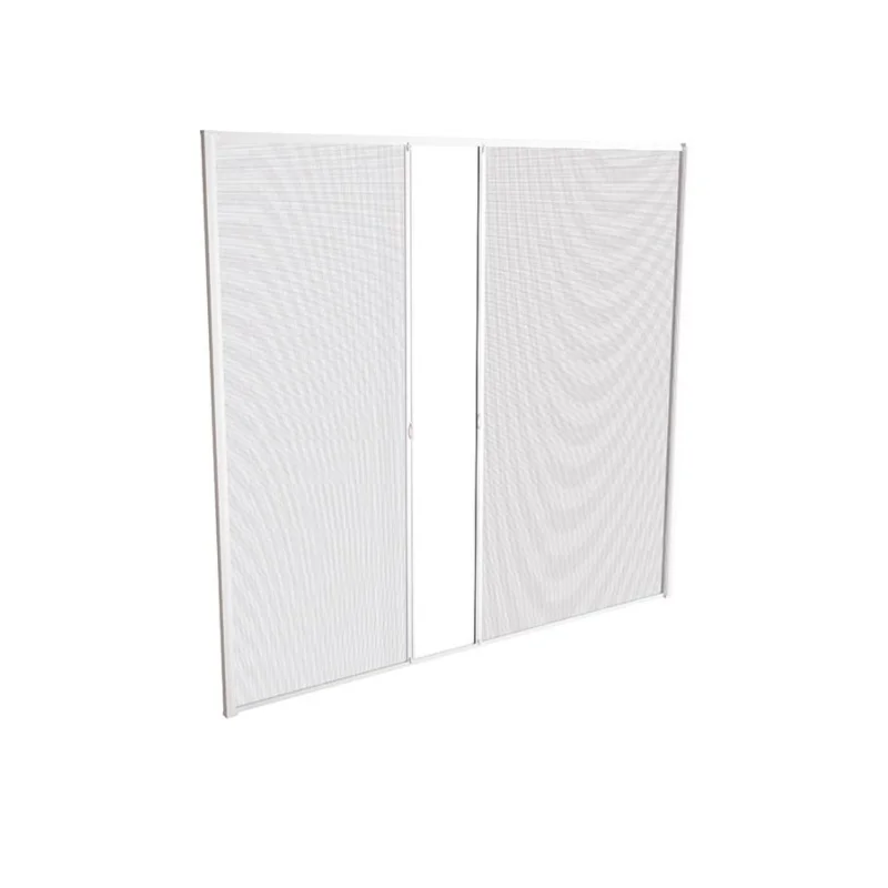 Mosquitera para puerta corredera (An x Al: 100 x 220 cm, Color bastidor:  Blanco, Puertas)