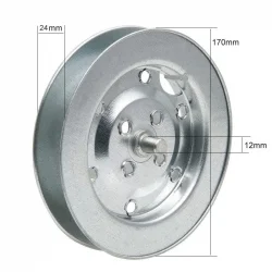 DISCO PERSIANA METÁLICO Ø 180 CON ESPIGA CINTA 22 EJE Ø 60mm