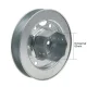 DISCO METÁLICO COM ESPIGA FITA 22 EIXO Ø 60mm