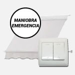 Motor toldo con cable sistema de emergencia