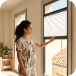 Cortinas plisadas