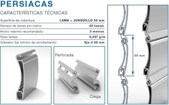 Paño de Persiana con Lamas de PVC, Panos de Persiana, Persianas