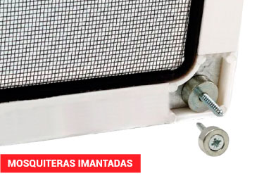 Mosquiteras imantadas