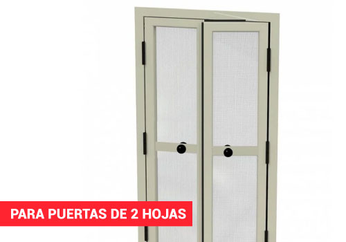 Mosquiteras para Puertas 2 Hojas