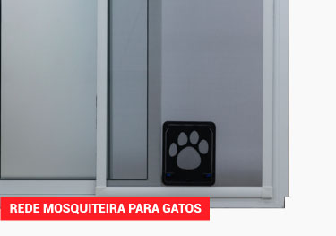 Mosquiteiros para gatos