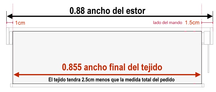 Estores Noche y Día para Ventanas Cajón 90º Aluminio 73mm