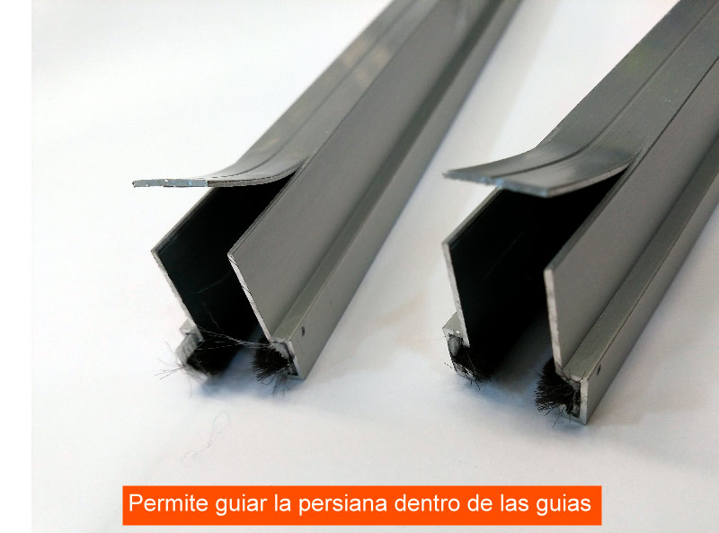 Persianas enrollables de aluminio a medida.