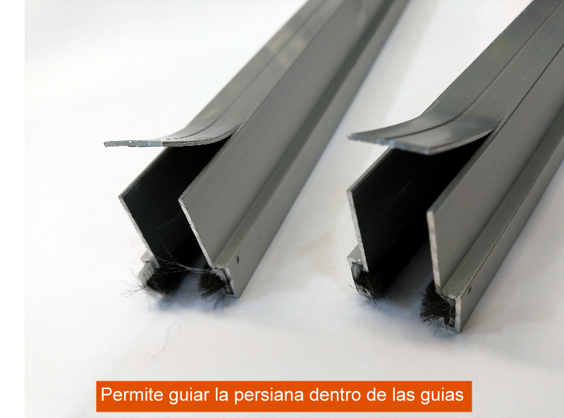 Persiana Enrollable PVC Exterior a Medida Lama Recta 45mm