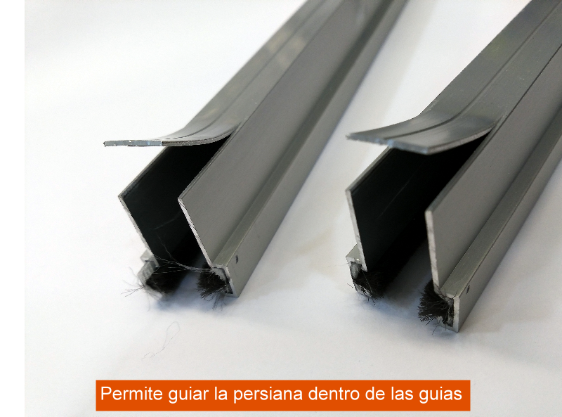 Persiana de aluminio térmica curva a medida - ALUMCUR 45