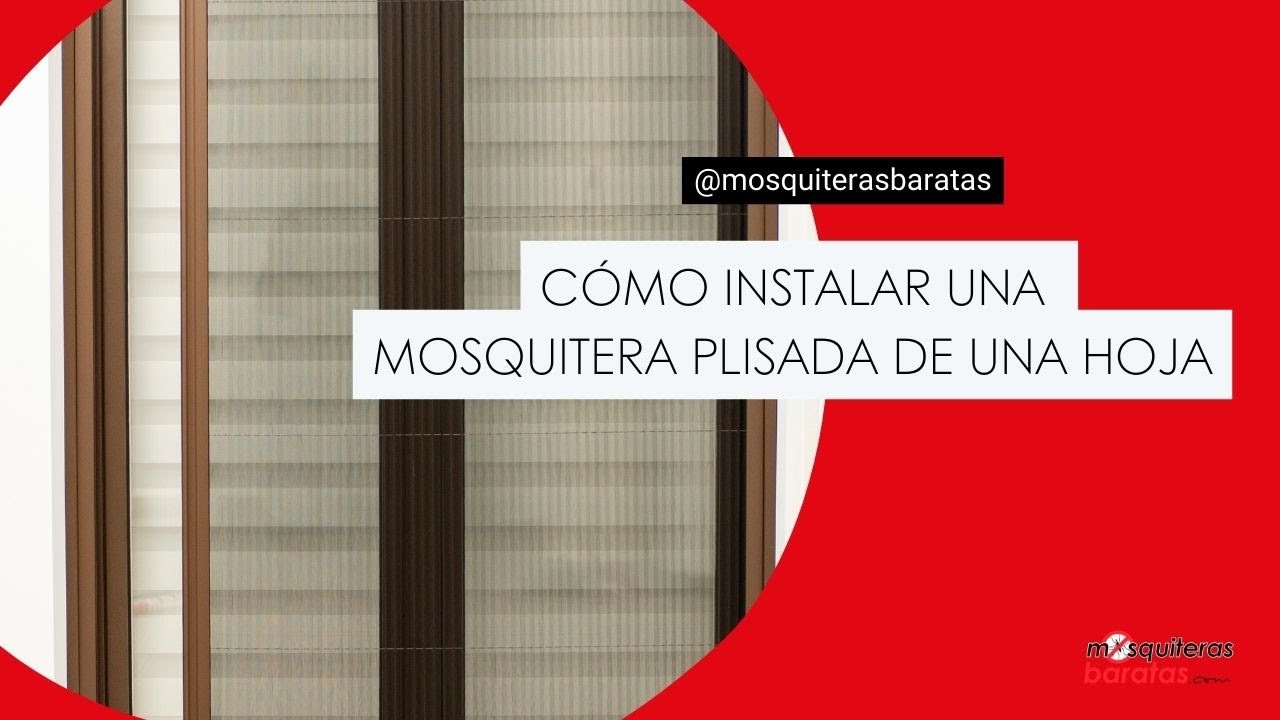 Como instalar mosquiteiros plissados?