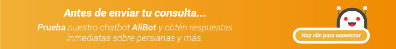 ¿Necesitas ayuda? Habla con AliBot