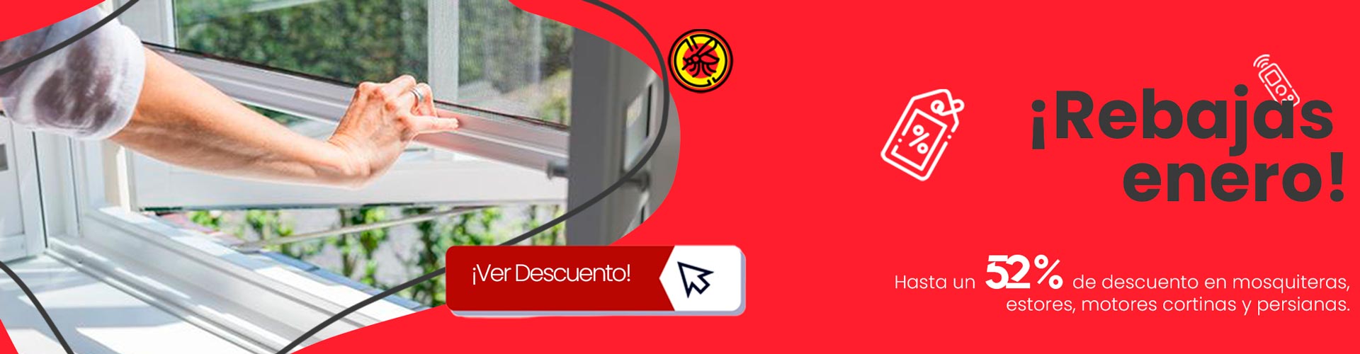 Rebajas enero mosquiteras