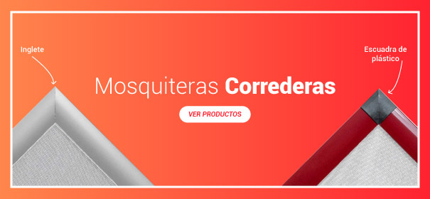 Mosquiteras correderas