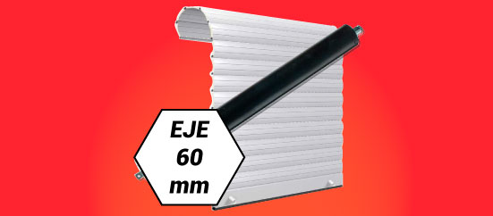 Motores para persianas con mando eje 60mm Motores para persianas con mando eje 60mm