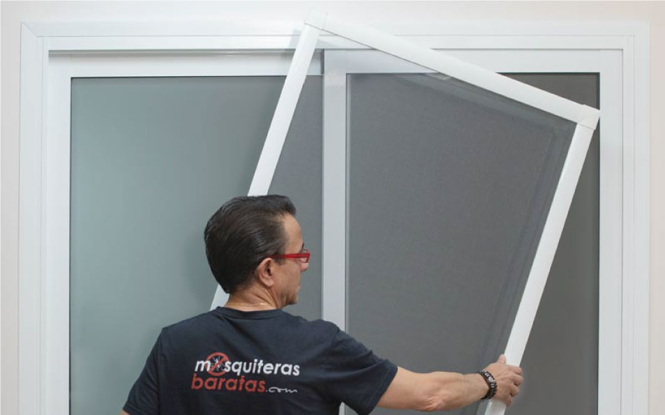 Redes mosquiteiras corrediças para portas e janelas
