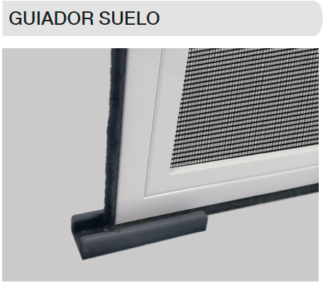 Perfil mosquitera corredera