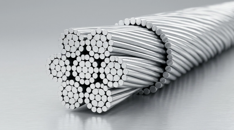 Detalle del cable de acero inoxidable Royal Plus