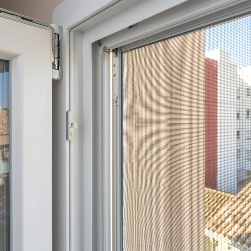 Mosquiteiras tradicionais com vãos de luz ineficientes
