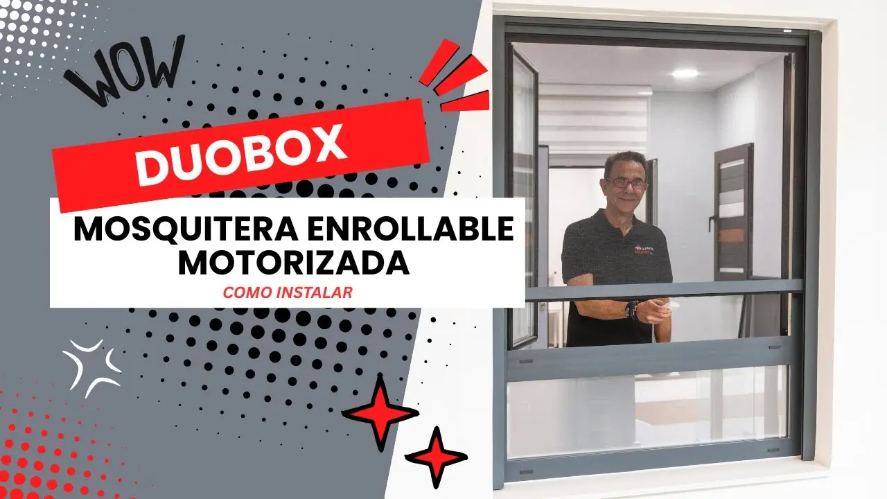 ¿Cómo instalar mosquiteras motorizadas?