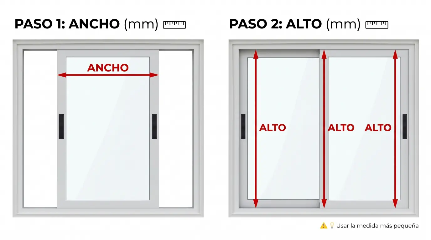 Esquema de medidas
