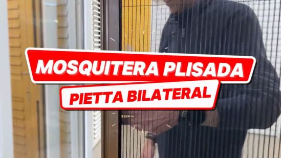 ¿Cómo instalar mosquiteras plisadas Pietta?