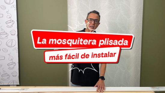 ¿Cómo instalar la mosquitera plisada de 15mm adhesiva?