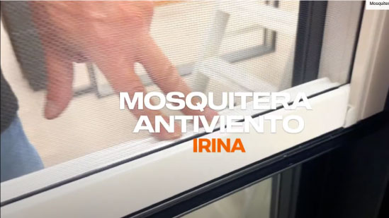¿Cómo instalar mosquiteras enrollables antiviento Irina?