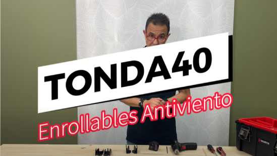 Cómo instalar tu mosquitera enrollable antiviento Tonda 40