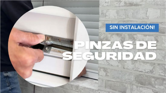 ¿Cómo instalar pinzas de seguridad en tus persianas?