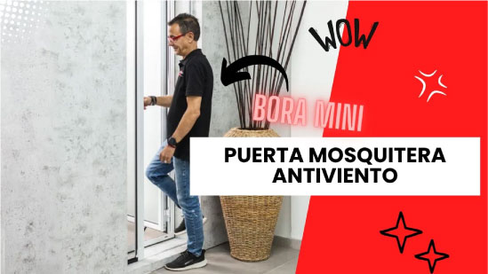 Conoce la mosquitera antiviento Bora Mini