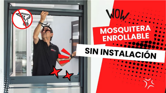 Mosquiteiro sem parafusos, sem complicações