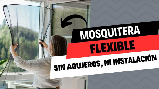 FlexScreen, la mosuqitera que se instala en 5 segundos...y sin hacer ni un agujero