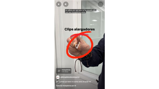 Salva tus mosquiteras con este clip salvamedidas