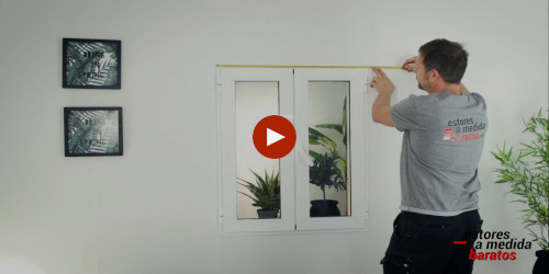 Video Como Medir estor a pared