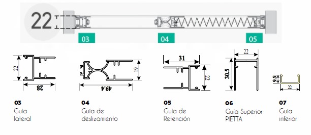 Caracteristicas Mosquitera Plisada