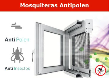 Mosquiteras anti polen Teruel