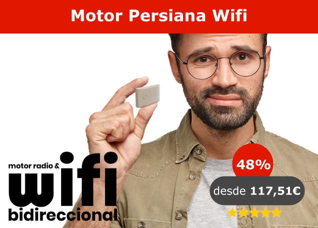 Motor Persiana Wifi Bidireccional 10Nm Levanta 28Kg