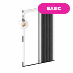 Mosquitera plisada 18mm Basic