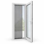 Mosquiteras plisadas para puertas de 1 hoja